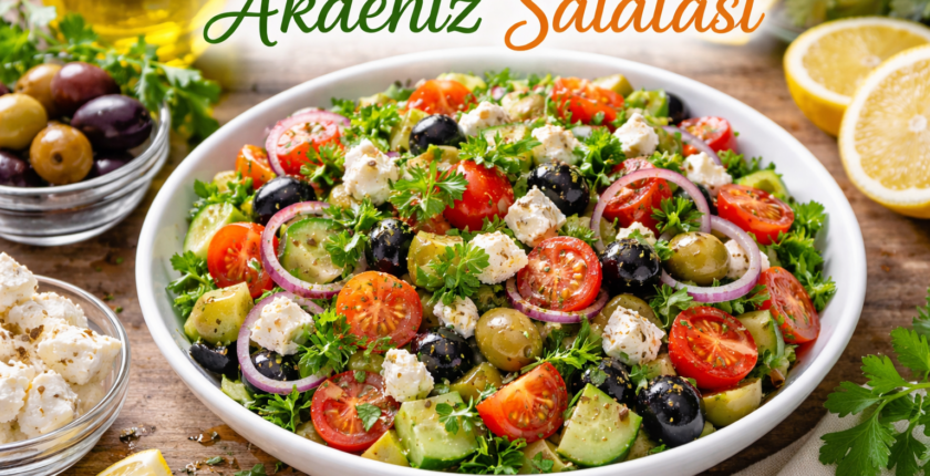 Akdeniz Salatası Nedir? Faydaları ve Tarifi
